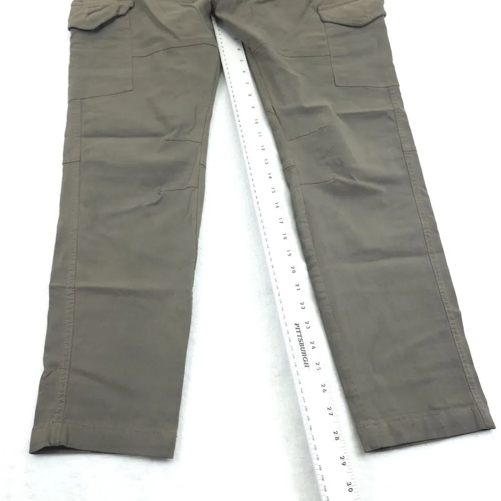 Projek Raw Bungee flex Cargo Pants Men Size 36x29 Classic Slim Fit Green